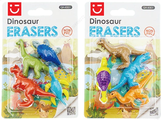 3D Eraser Collection Dinasour World (2 Assorted Models)
