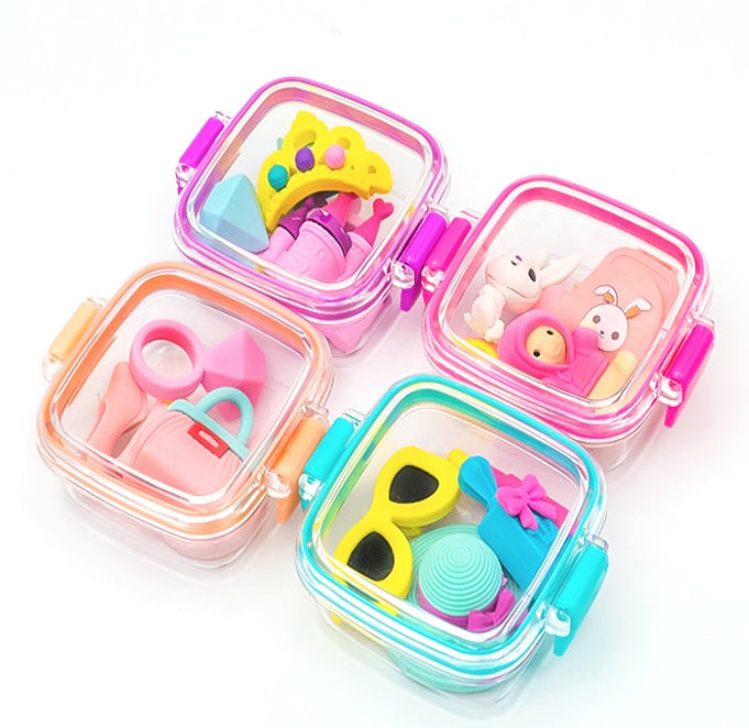 Boxed Eraser Collection Role Play Eraser (4 Assorted Models)
