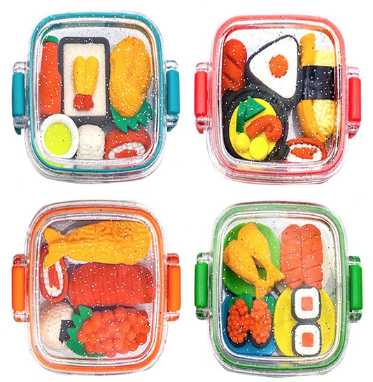 Boxed Eraser Collection Sushi Eraser (4 Assorted Models)