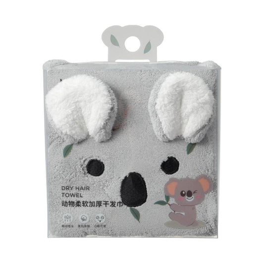 Animal Series Thicker Hair Towel (Koala)