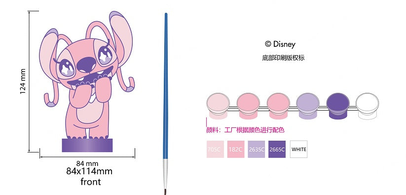 Disney Angel 3D Plaster Painting Kit