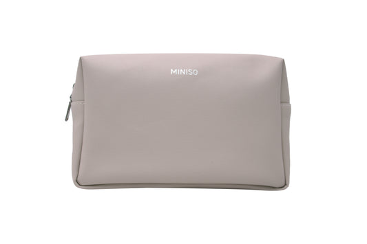 Minimalist Cosmetic Bag (Apricot)