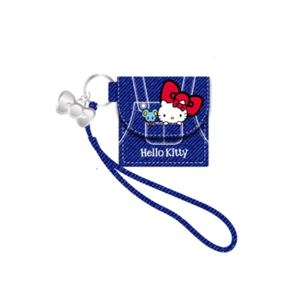 Hello Kitty Classic Series Denim Earbud Case