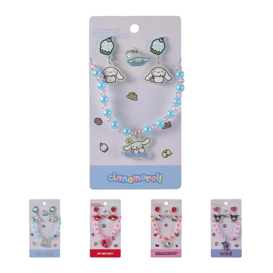 Hello Kitty and Friends Basic Series Jewelry Set (4 pcs) (Random Design)