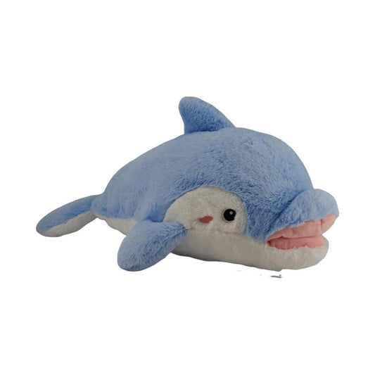 23.5in. Ocean Plush Toy (Open Mouth)(Blue Dolphin)