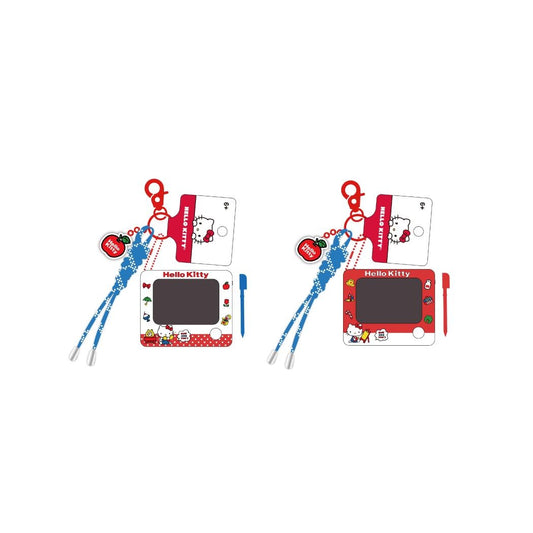 Hello Kitty Red and White Series Mini Write Board Keychain Model: K1020 (Random Design)