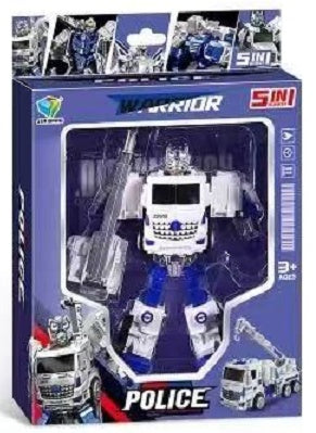 Transforming Police Crane Toy - Model 3