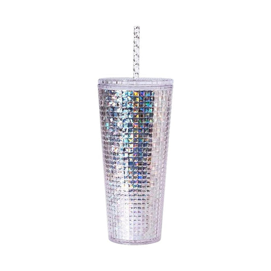 Aurora Colorful Series Electric Light Plastic Bottle 775mL (Silver)