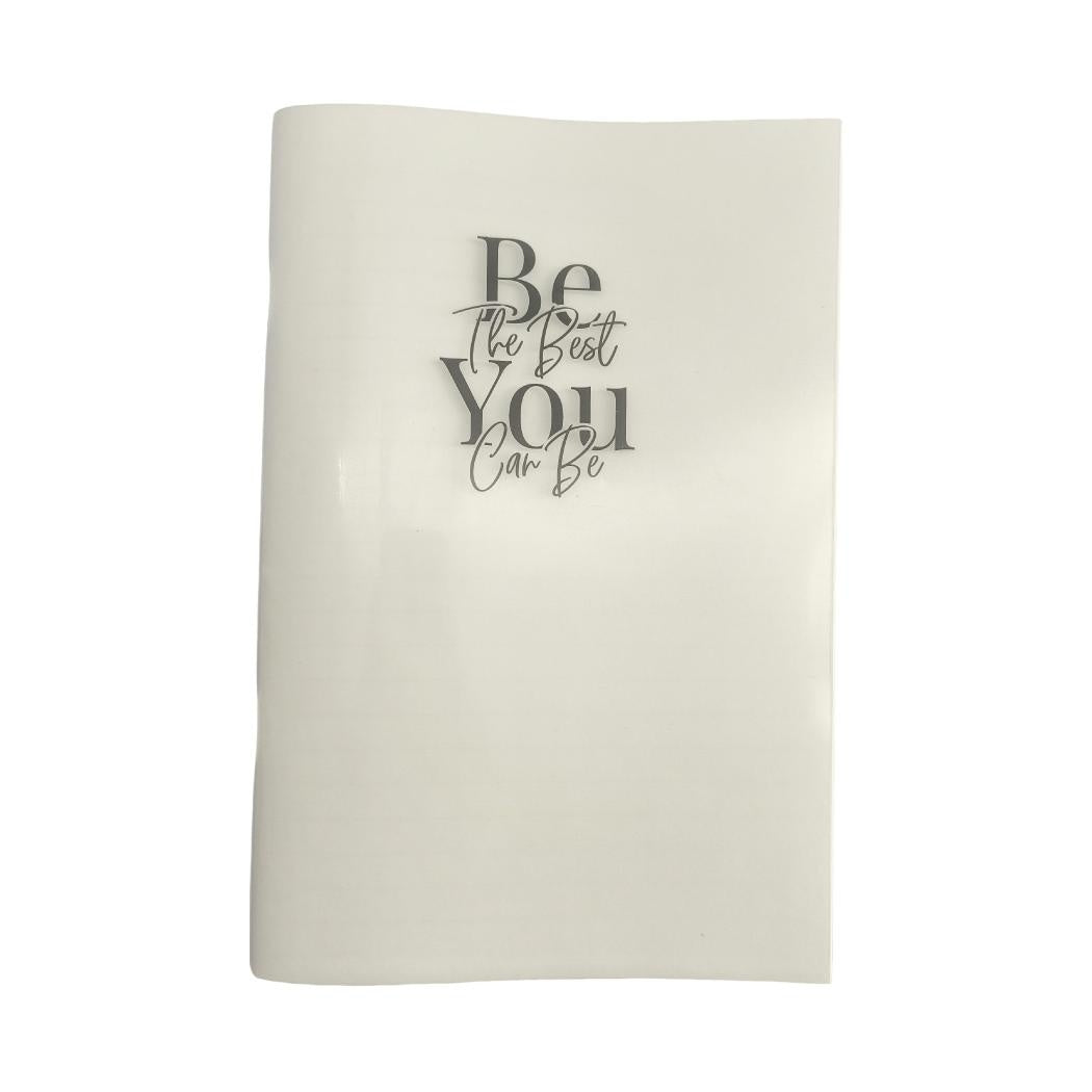 Transparent White Collection Transparent PP Saddle Stitch Book (40 Sheets)