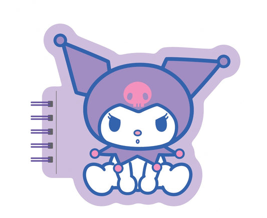 Kuromi Collection Figure Stress-relief Wire-bound Book (80 Sheets)