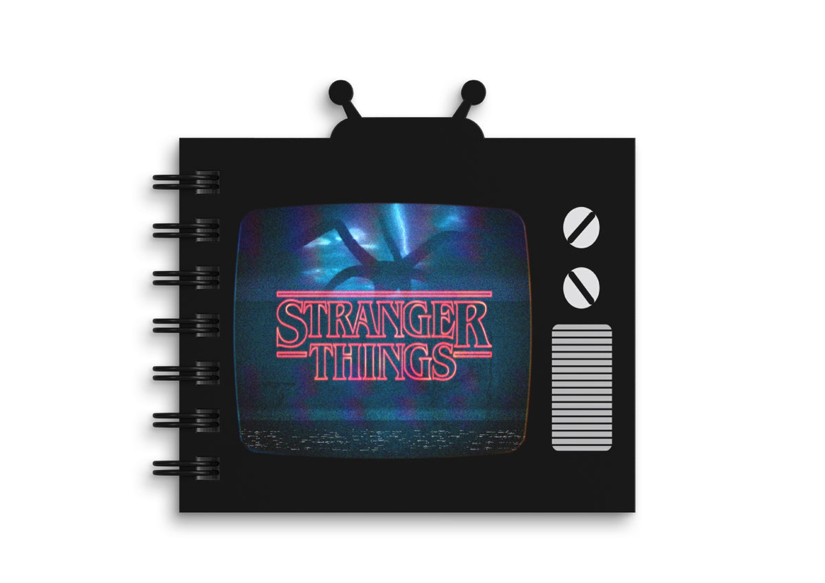 Stranger Things Collection Figure Wire-bound Book (B) (80 Sheets)