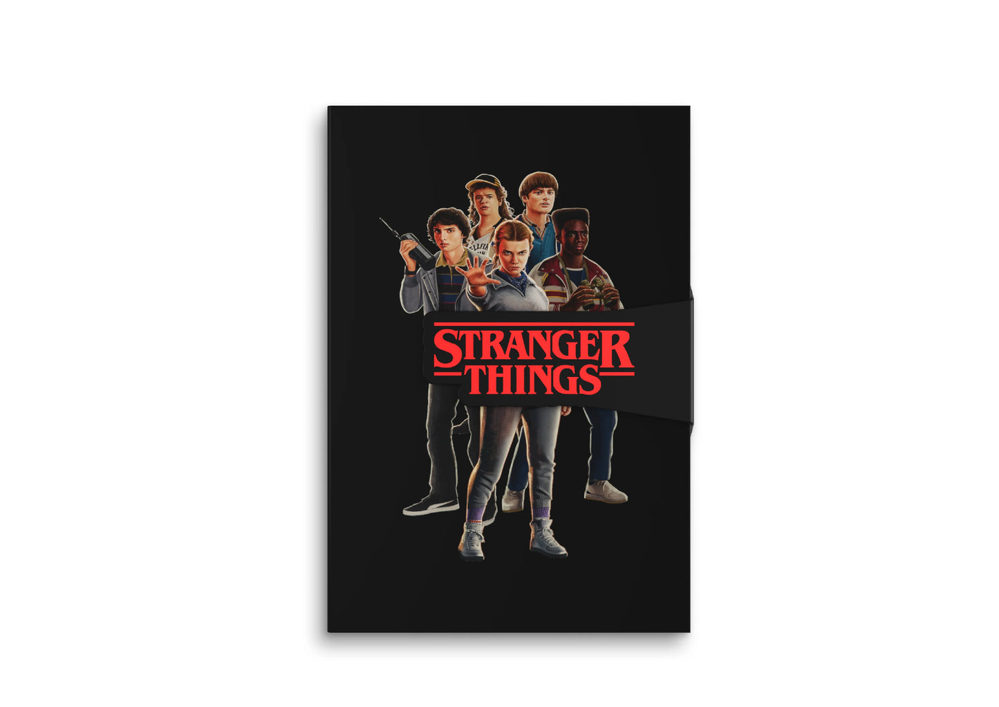 Stranger Things Collection A5 Figure Bookmark Glue-bound Book (32 Sheets)