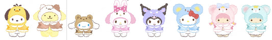 Hello Kitty and Friends Little Cape Vinyl Plush Surprise Box Pendant