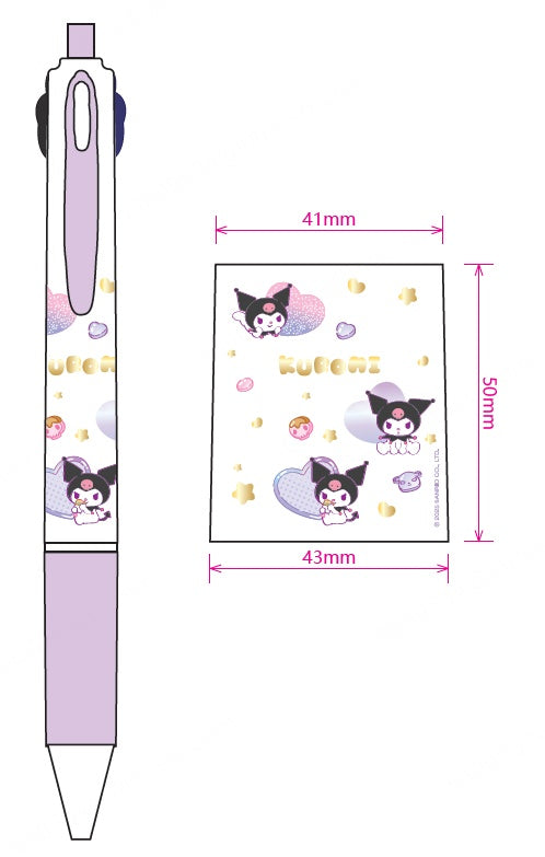 Kuromi Sweet Factory Collection 4-Color Sign Pen (PDQ)