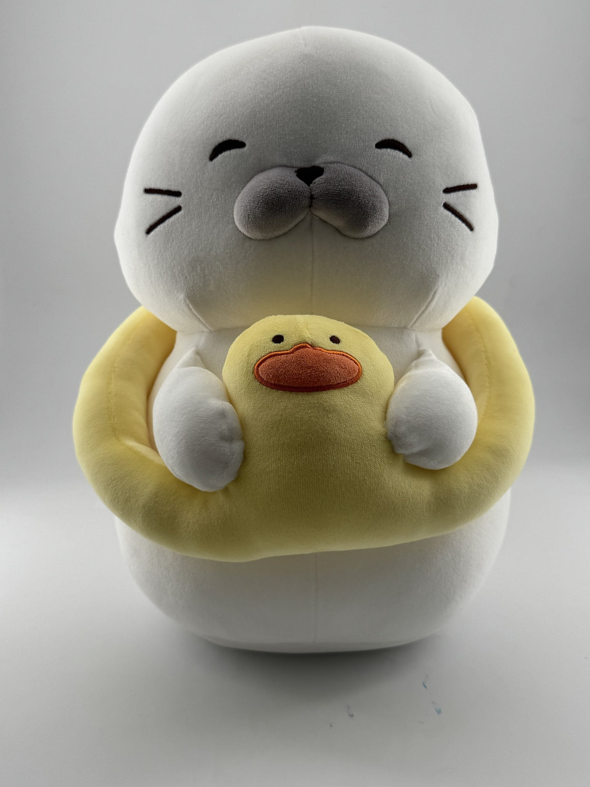 14in. Sitting-posture Ocean Plush Toy(Duck Swim Ring Seal)