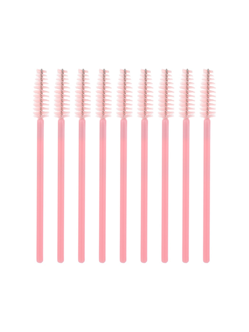 Pink Eyelash Brushes (24-Piece Set)