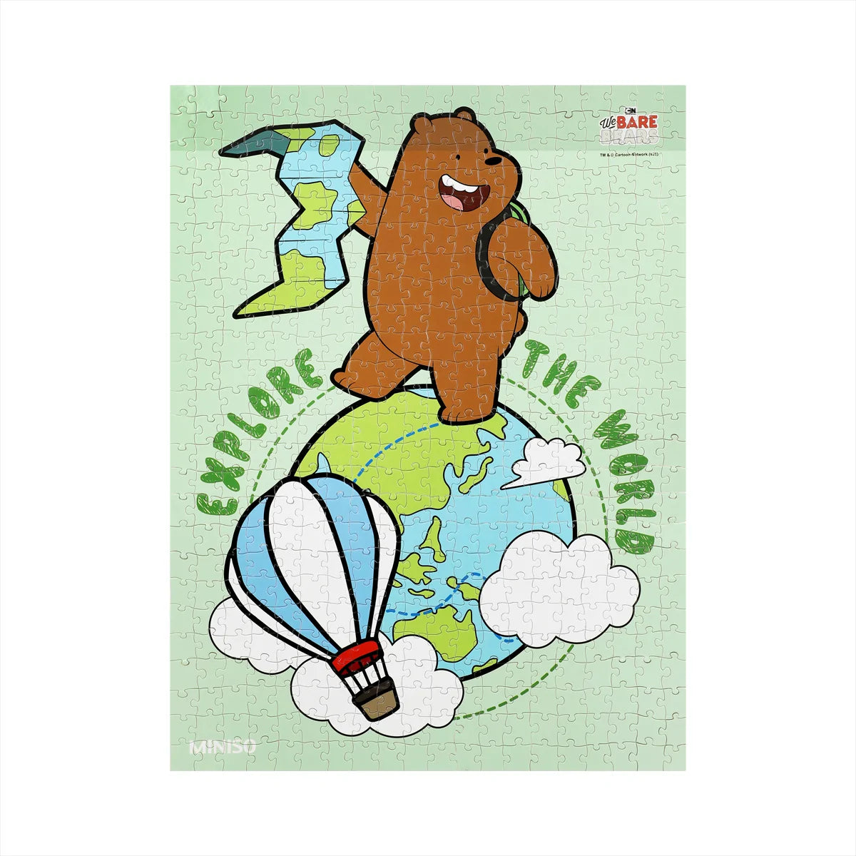 We Bare Bears 500 Pieces Puzzle(Grizzly)