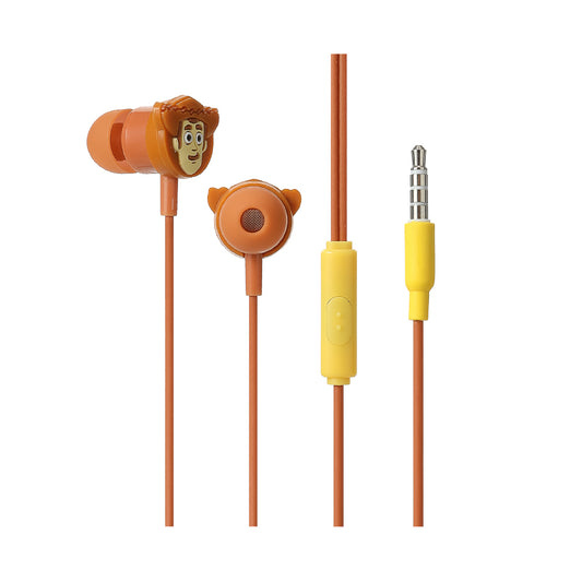 Toy Story Collection 3.5mm In-Ear Earphones Model: F056# (Woody)