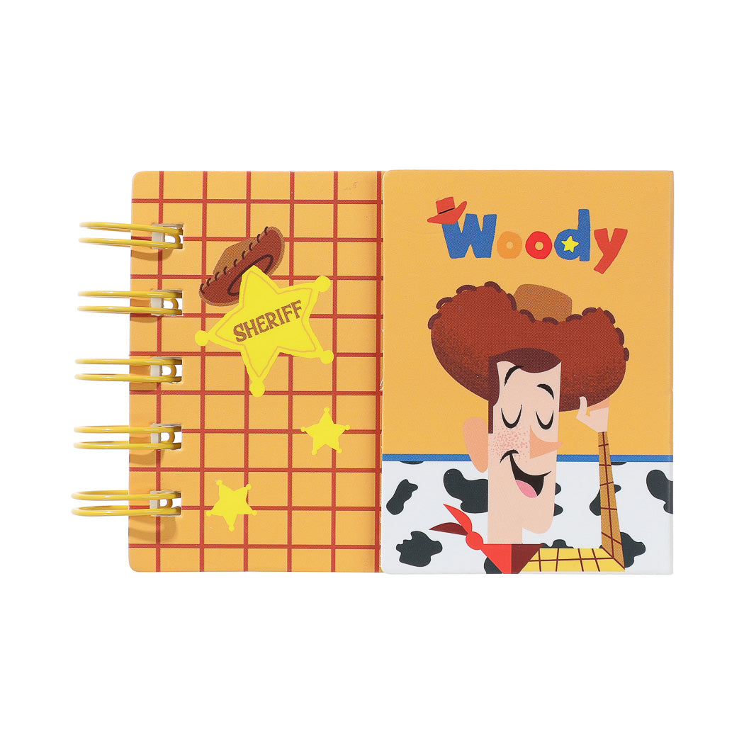 Toy Story Collection Mini Wirebound Book (100 Sheets. Woody)