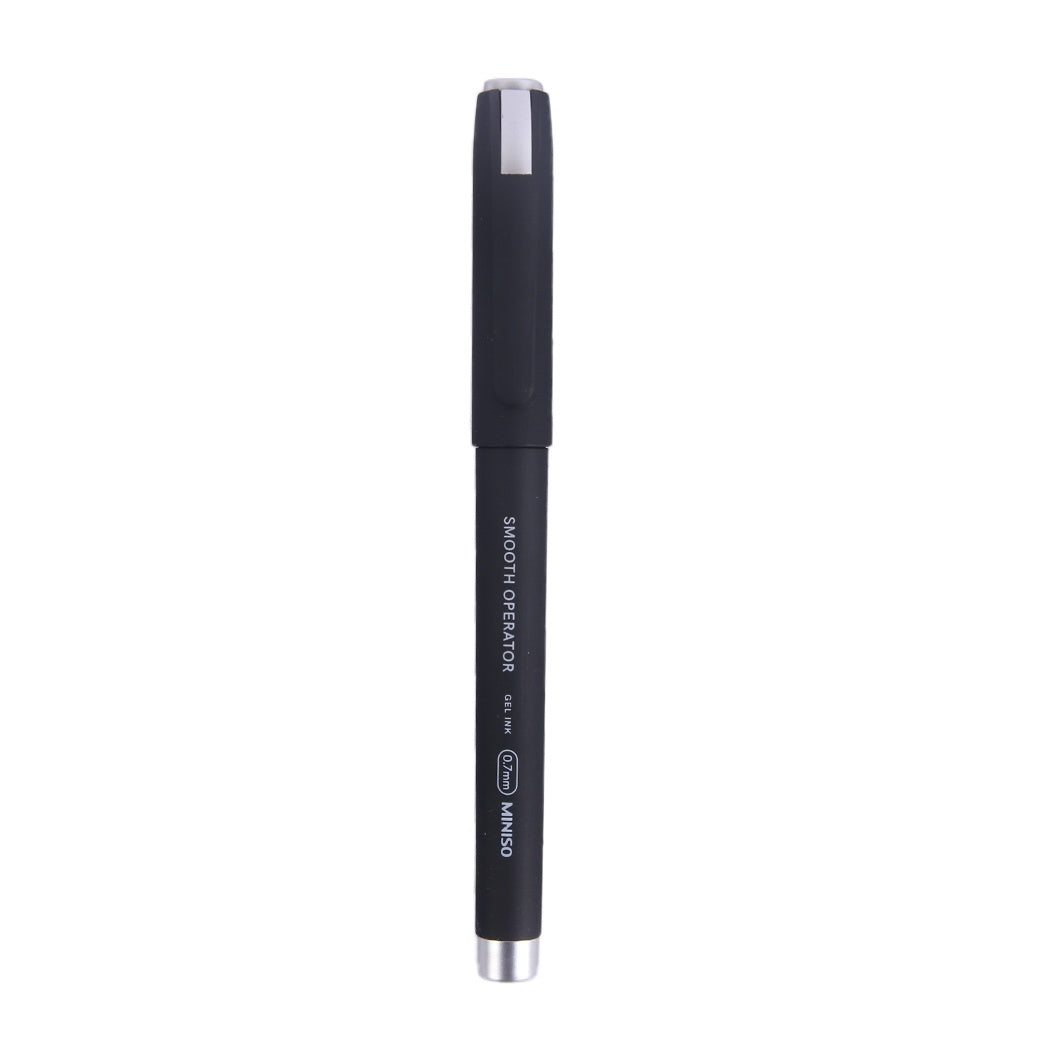 GA701 Gel Pen 0.7mm(Black Barrel,Black Ink)
