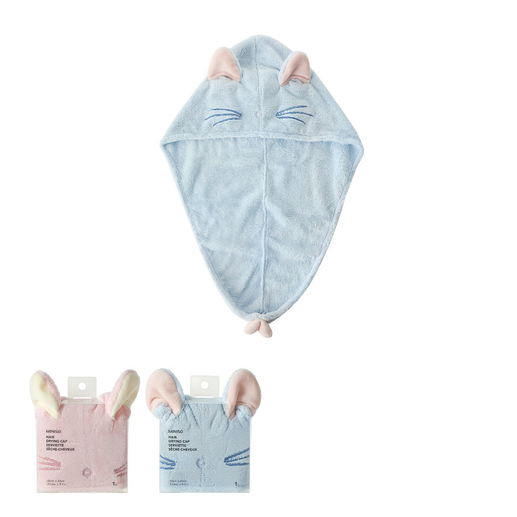 Kitten Soft Hair Drying Cap (Random Design)