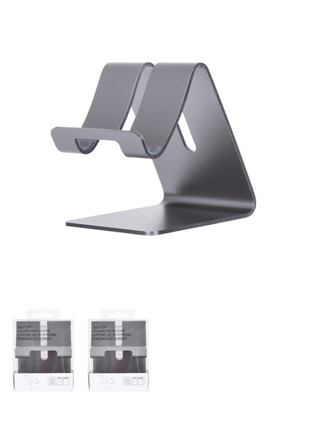 Metal Minimalist Desktop Phone Stand (Rose Gold, Deep Space Gray) (Random Design)