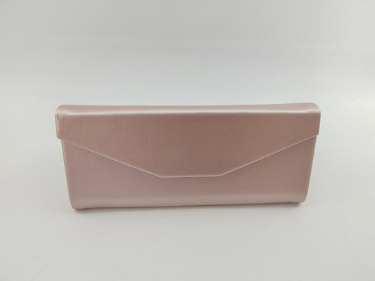 Triangle Foldable Eyeglasses Case(Pink)