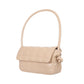 Rectangle Pattern Shoulder Bag(Apricot)