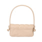 Rectangle Pattern Shoulder Bag(Apricot)