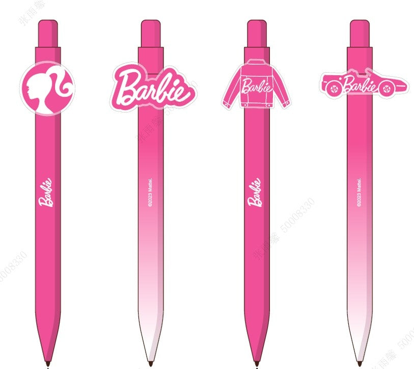 Barbie Collection Retractable Gel Pen （4 Assorted Models）PDQ