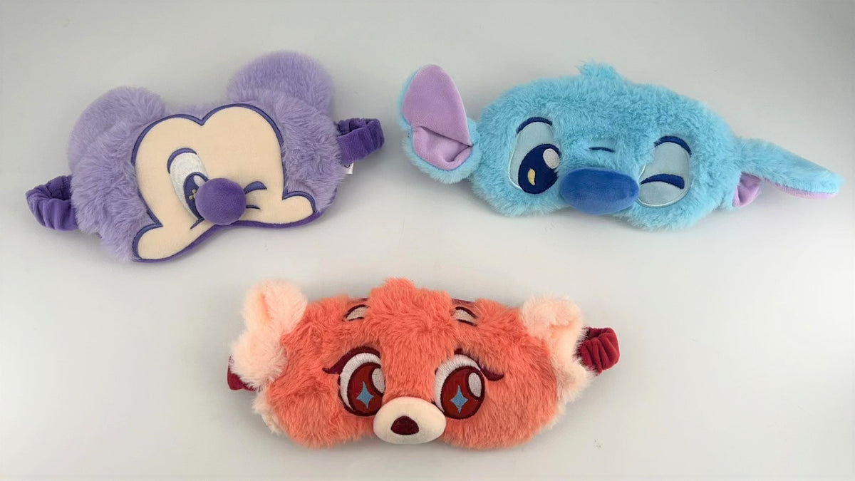 Disney Fluffy Festival Mickey Plush Sleep Mask