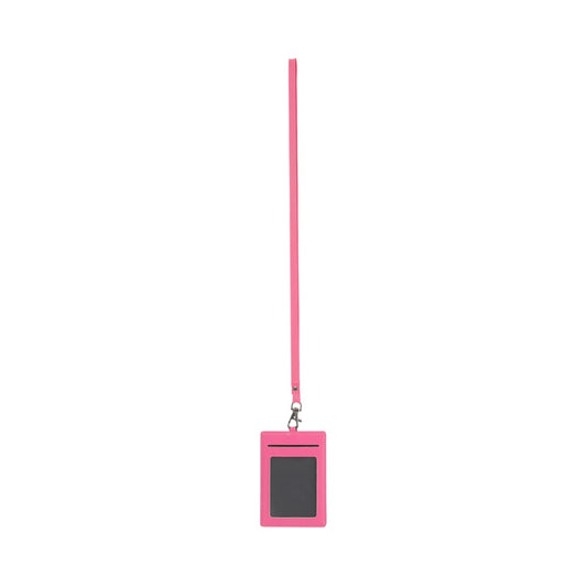 Barbie Collection Card Holder with Lanyard(Rose Red)