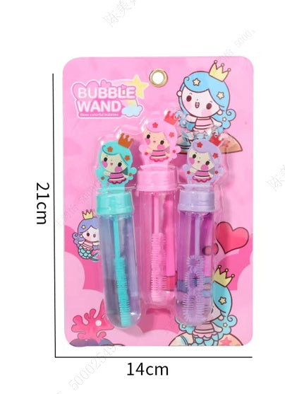 Mini Bubble Wand (3 Pcs) (Flower Fairy)