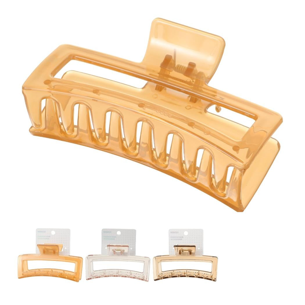 Large Rectangle Hair Claw Clip - Random Colour