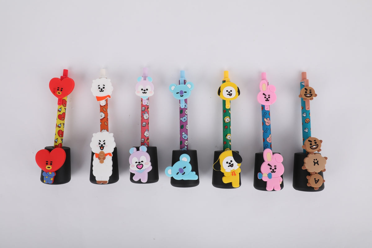 BT21 Collection Gel Pen Surprise Box Set (7 Assorted Models) PDQ