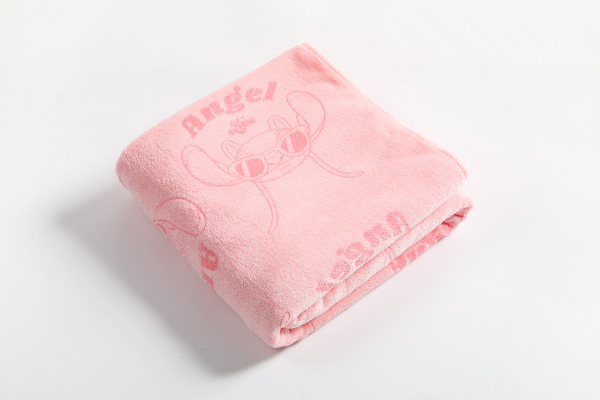Disney Lilo & Stitch Collection Fine Fiber Bath Towel(Angel)