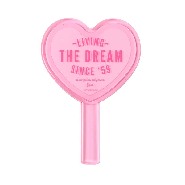 Barbie Shining Collection Heart Handheld Mirror