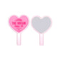 Barbie Shining Collection Heart Handheld Mirror