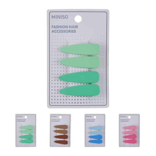 4.5cm Hair Clips (4 pcs) (Random Design)
