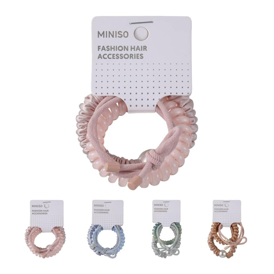 Korean Style Elegant Hair Tie (3 pcs) (Random Design)