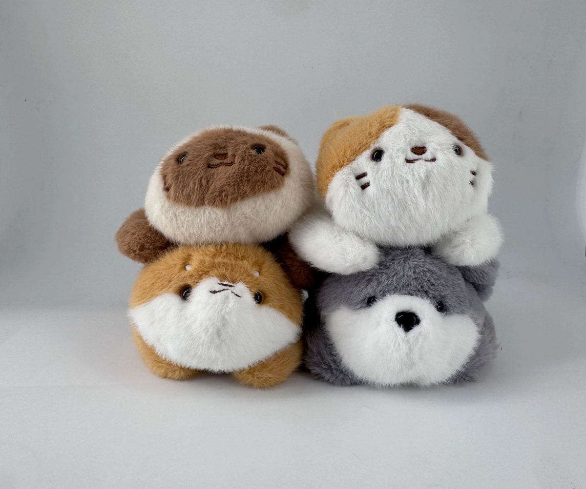 YUMYUM Lying Animal Plush 8in - Random Design