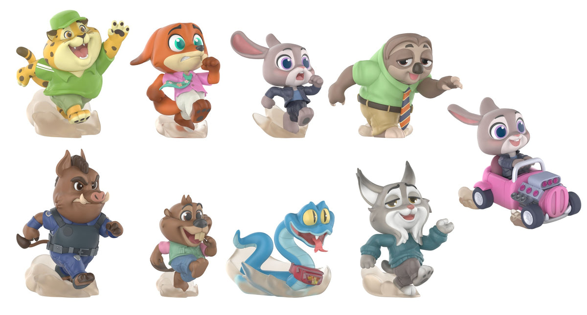 Disney Zootopia Run! Citywide Chase Collection Figure Surprise Box