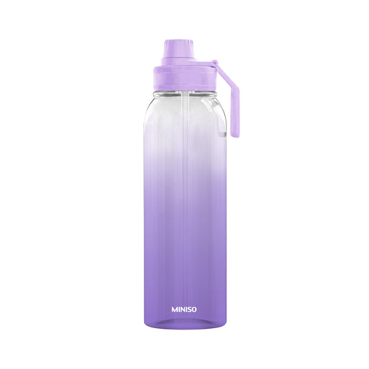 Dopamine Sports Straw Plastic Bottle 1000mL (Purple)