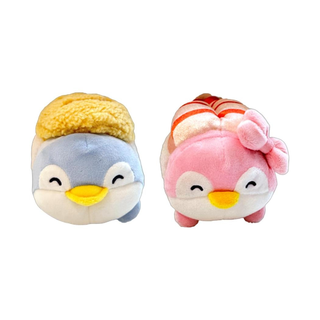 Mini Family Sushi Collection 7in. Lying-posture Plush Toy (2 Assorted Styles: Prawn Pendy, Fried Shrimp Mini Pen)