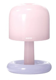Cream-Tone Rechargeable LED Decorative Luminary(Pink Purple)