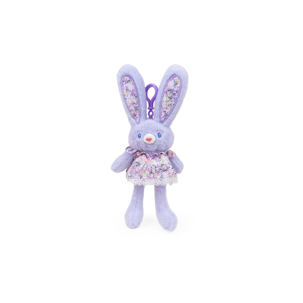 Bunny Pulling-Limbs 12in. Plush Pendant (Purple)