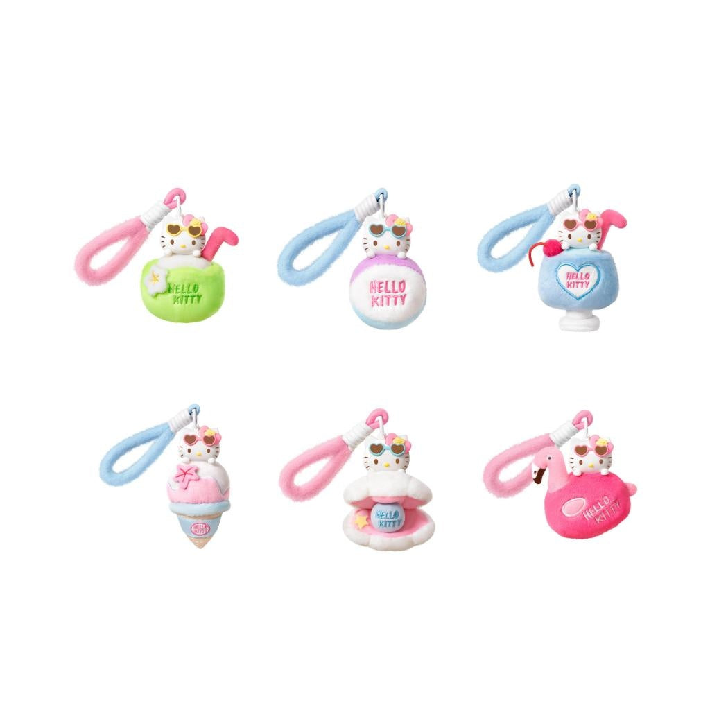 Hello Kitty Dark Skin Plush Pendant Surprise Box
