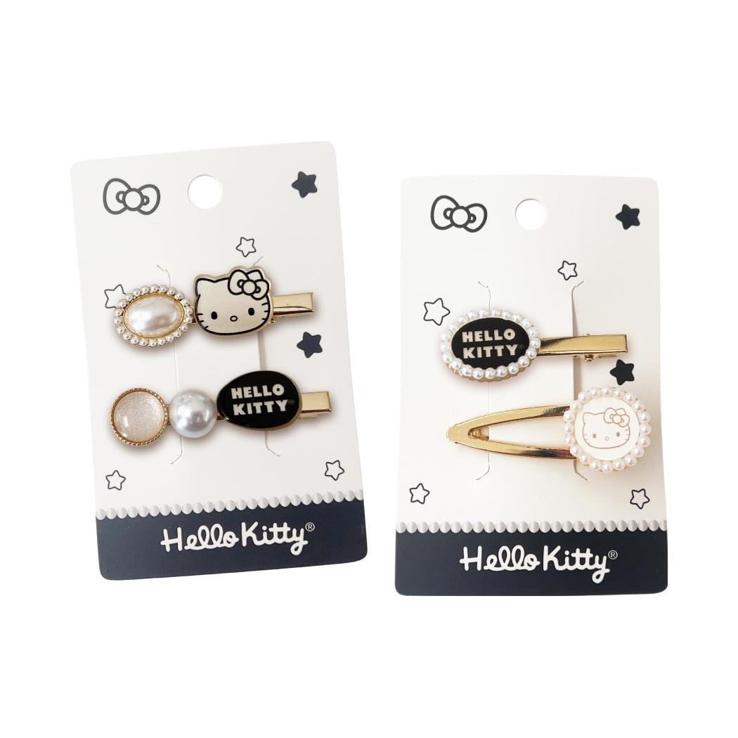 Hello Kitty Elegant Series Hair Clips (2 pcs) (Random Design)