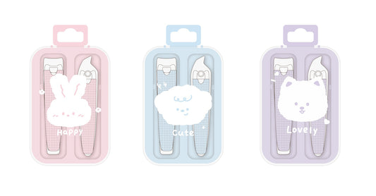 Animal Series Manicure Set (2 pcs) (Random Design)