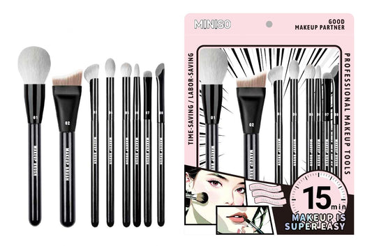 Sweet & Bold Series Makeup Brush Set (8 pcs)